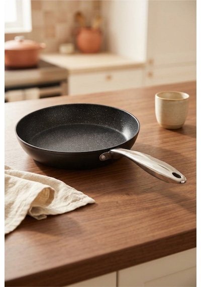 Bernardo Chef Line Granit Tava Siyah 28cm