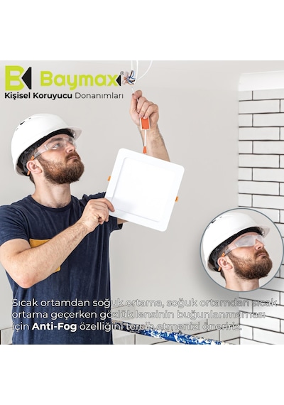 Baymax S500 Dinamik Gözlük Aynalı Gökkuşağı