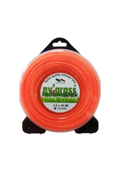 Nylgrass Tırpan Misinası Turuncu Dörtköşe 3.5 Mm 40 Mt