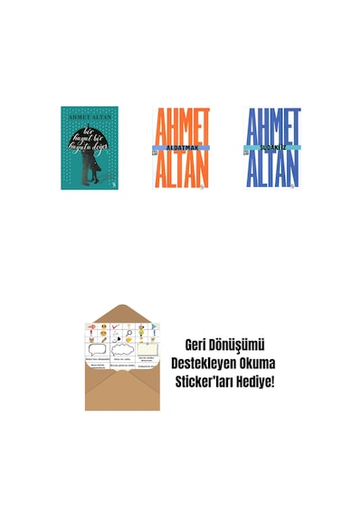 Bir Hayat Bir Hayata Değer + Aldatmak - Yalnızlığın Özel Tarihi Cep Boy + Sudaki İz Cep Boy + Okuma Sticker'ları