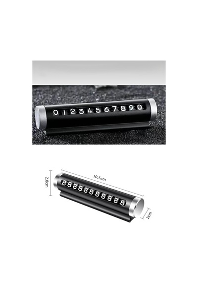 Araç İçi Metal Metal Çevirmeli Telefon Numaratör - 715220672
