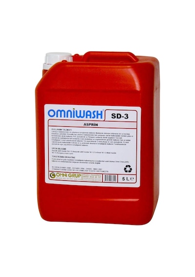 Omniwash Sd-3 Asprin Genel Temizlik Ürünü 4 X 5000ml 4'lü Set
