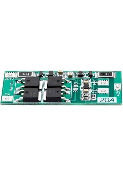 2S 20A Lityum Batarya BMS Koruma Kartı Balans Versiyon Pil Li-ion 18650 8.4V