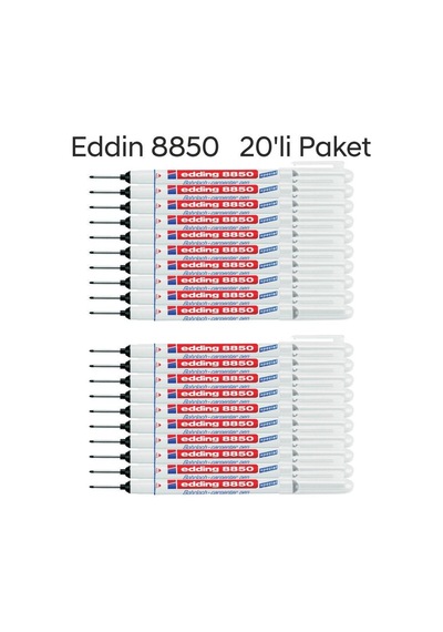 Edding 8850 Montaj İşaretleme Ve Marangoz Kalemi 20'li Paket