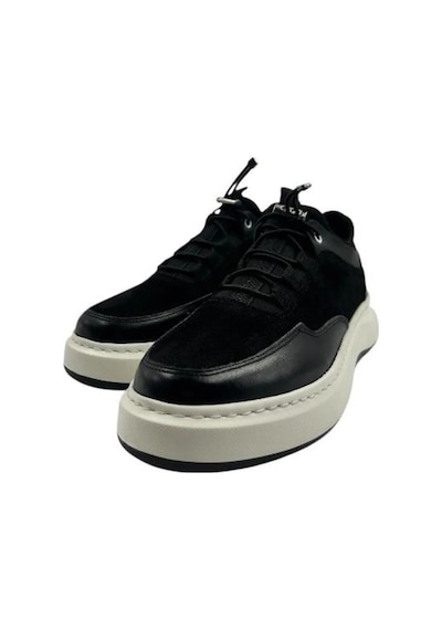 Kemal Tanca 883 6007 Erkek Hakiki Deri Spor Ayakkabı & Sneaker Siyah
