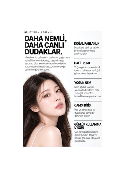 Collagen Tint Lip Glow Nemlendirici Parlak Dudak Tinti 4.5 G 3 Renk Seçeneği 101