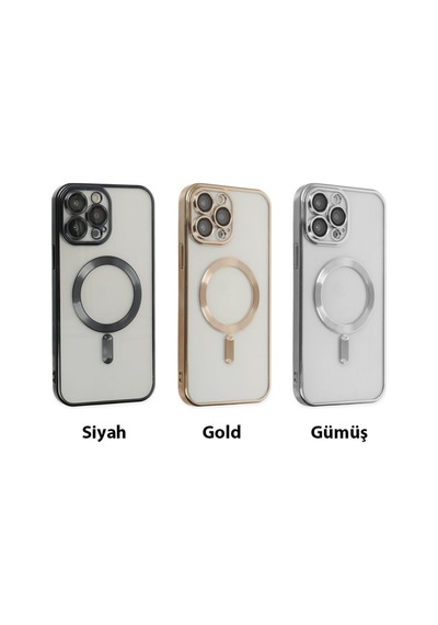Ally Apple Uyumlu iPhone 14 Pro Max 6.7Inç Renkli Kenar Lazer Çerçeveli Magsa 565440120