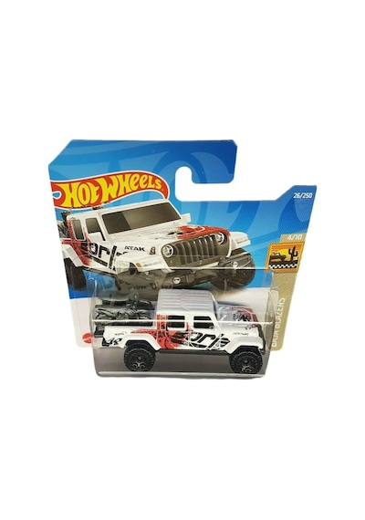 - 20 Jeep Gladiator - Baja Blazers 4/10 - Hcw66 - Short Card - Borla - Atak - Mattel 2022 Açık Bej