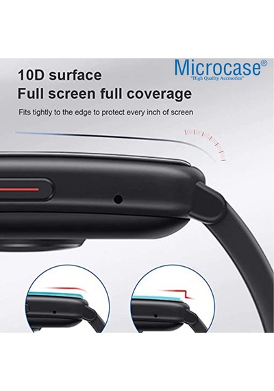 Microcase Huawei Watch Fit 2 1.74'' 3D Pet Film - Siyah