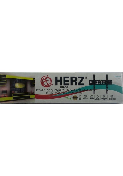 HERZ HR32 27-42 İNÇ TV DUVAR ASKI APARATI