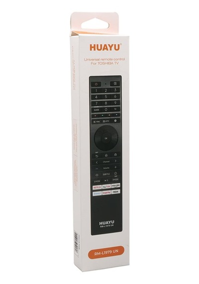 Rm-l1979 Toshıba Netflix Youtube Prime Video Google Play Dısney+ Tuş Lcd Led Tv Kumanda 45527057