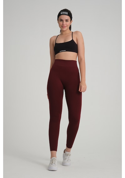 Gymhams Kalçası Büzgülü Push Up Kalça Şekillendirici Tayt Seamless Fitnes