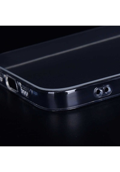 Apple Uyumlu iPhone 12 Mini Uyumlu Zore İmax Silikon-siyah Siyah -