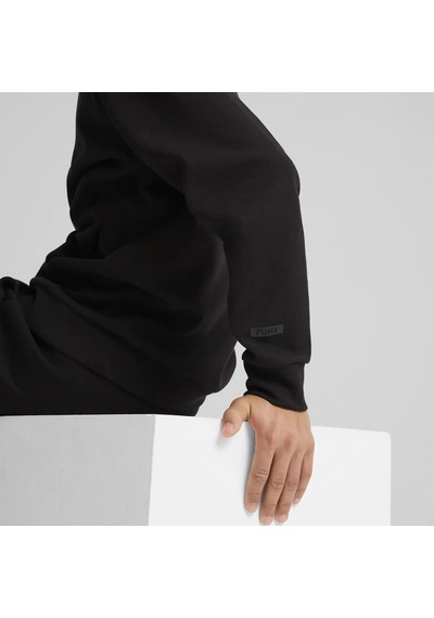 Puma Rad/cal Hooded Half-zip Siyah Erkek Sweatshirt