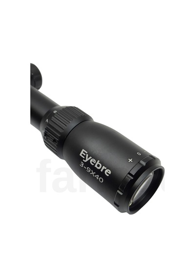 3-9x40 Profesyonel Tü Fek Dürbünü - 28cm Kompakt Boy, Azot Dolumlu Ve Darbe Dayanıklı Siyah
