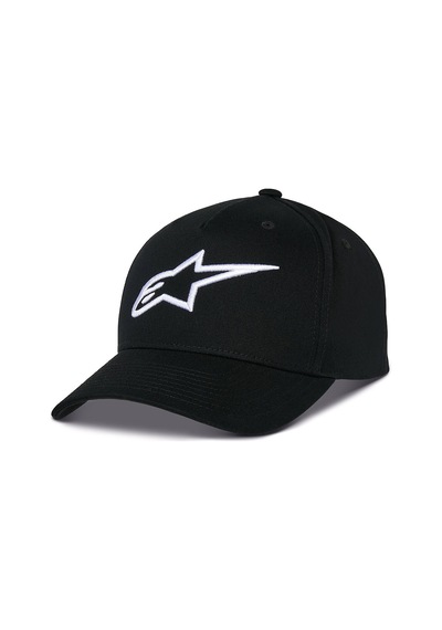 Alpinestars Ageless Snapback Şapka Siyah Beyaz