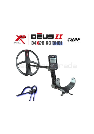 DEUS 2 - 34x28cm FMF Başlık, Ana Kontrol Ünitesi (RC), BH-01 Kablolu Su Geçirmez Kulaklık