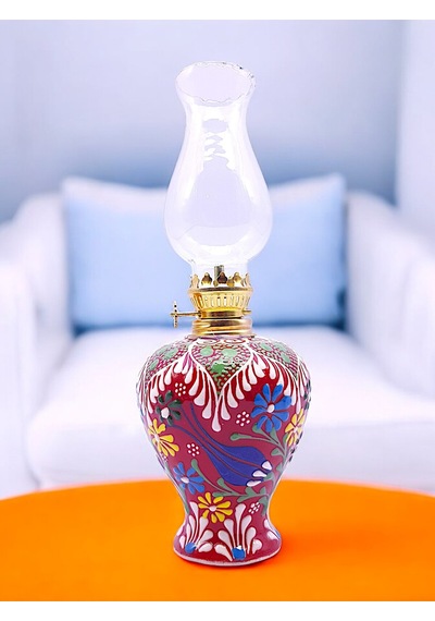 Sharp&art Çini El Işlemesi Dekoratif Gaz Lambası 34946217