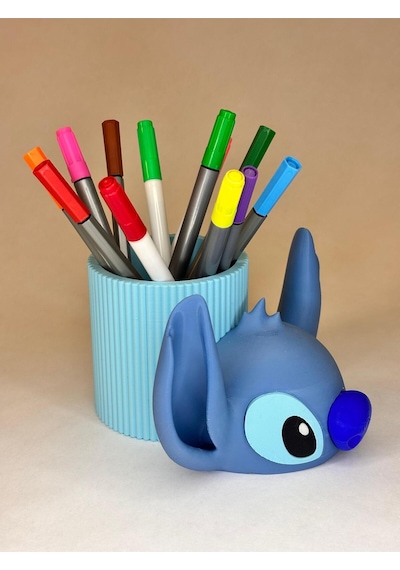 Kalemlik - Stitch Masaüstü Kalemlik Diğer