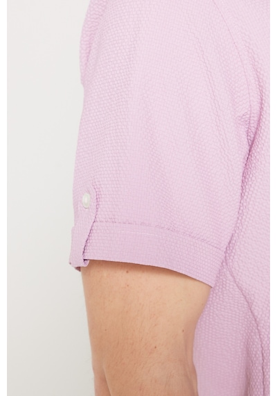 AC&Co / Altınyıldız Classics Erkek Lıla Slim Fit Dar Kesim Gizli Düğme Yaka Kısa Kollu Gömlek Lila AC&Co / Altınyıldız Classics Erkek Lıla Slim Fit Dar Kesim Gizli Düğme Yaka Kısa Kollu Gömlek Lila