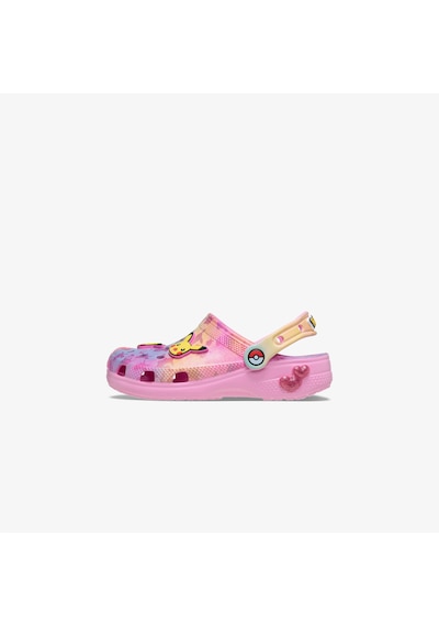 Crocs Pikachu Pink Classic Clog Çocuk Renkli Terlik 211229 Çok Renkli