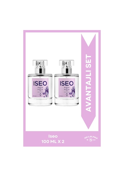 Iseo 100 Ml Edp Ikili Kadın Çiçeksi, Meyvemsi Parfüm Seti Stcc021370