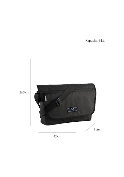 Puma Deck Messenger Unisex Çapraz Çanta Siyah