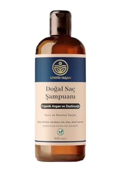 Ayrex Organik Argan Ve Zeytinyağı Özlü Kuru Ve Normal Saçlar İçin Besleyici Ve Onarıcı Şampuan 500 Ml