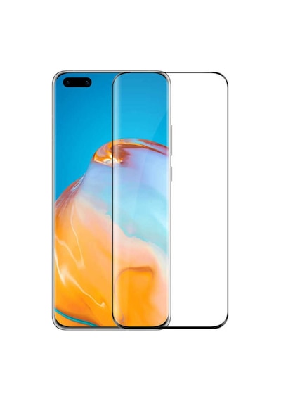 Huawei P40 Pro Davin Seramik Ekran Koruyucu Siyah