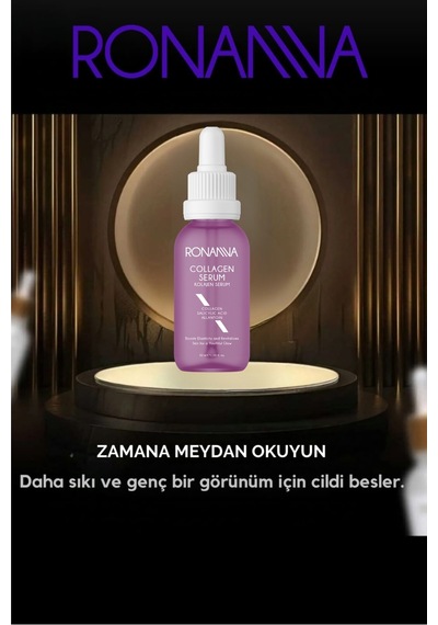 Ronanna Kolajen Serum Cilt Sıkılaştırıcı Kırışıklık Karşıtı Anti Aging Yoğun Nemlendirici Yüz Serumu 30 Ml