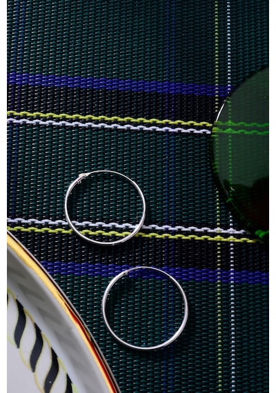 925 Ayar Gümüş Halka Küpe 1,2 Mm - 2,5 Mm Gümüş