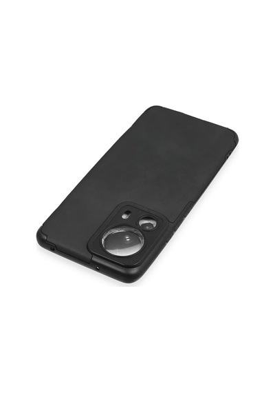 Ventra Mi 13 Lite Kılıf Loop Deri Silikon - Siyah Ventra