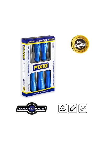 Fixio Lokma Tornavida Takımı 5 Pcs 6mm-7mm-8mm-10mm-13mm