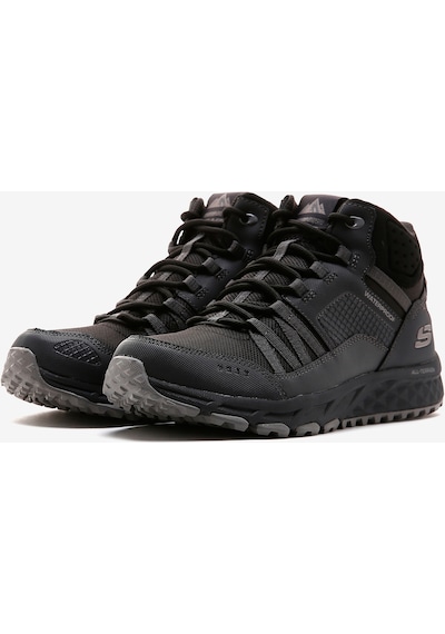 Skechers Escape Plan - Outward Voyage Kadın Gri Outdoor Bot 180063 Ccbk Gri