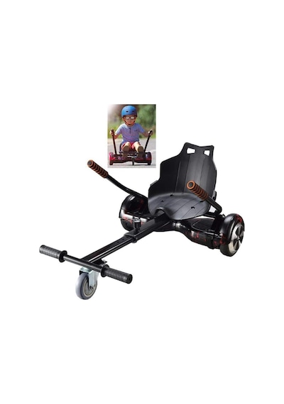 Elektrikli Kaykay Scooter Akıllı Denge Hoverboard + Hoverkart + Çanta Full Ledli Extrem Paket D21