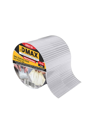 Dmax Sızdırmazlık Sakız Bant 48 Mm X 2 Metre Güçlü Yapışkanlı Su Yalıtım Ve Tamir Bandı