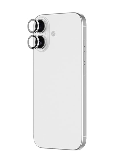 Apple Uyumlu iPhone 17 Amazingthing Anti Reflective Kamera Lens Koruyucu Uygulama Aparatlı Gümüş
