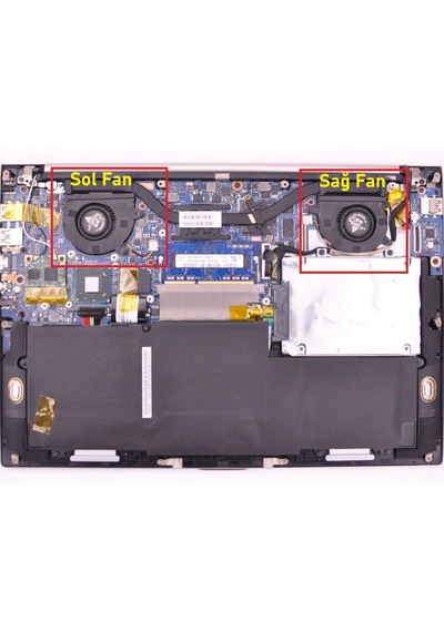 Asus Zenbook Ux32a, Ux32v, Ux32vd Notebook Fan Ver.2 Sol Fan 1 Adet