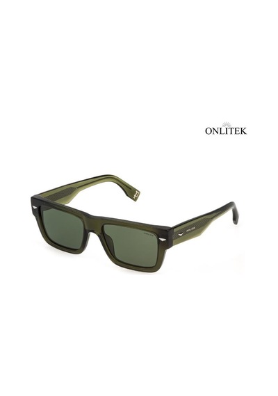 Police Splq87v5402gn Unisex Güneş Gözlüğü Yeşil