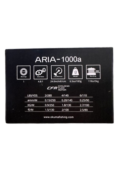 Okuma Arıa-1000a Painting Silver Lrf Olta Makinesi