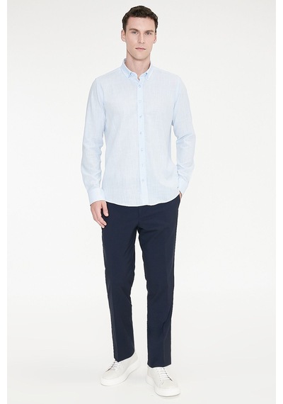 Ac&Co / Altınyıldız Classics Regular Fit Geniş Kesim Yan Cep Klasik Erkek Pantolon - Lacivert