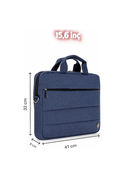 Plm Canyoncase 15,6inç Laptop Dizüstü Bilgisayar Evrak Çanta-laci