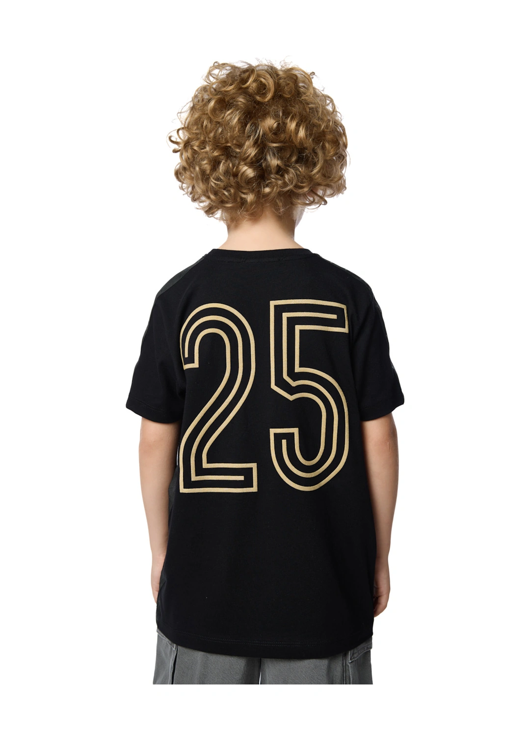 Gsstore Galatasaray 25 Detaylı Çocuk T-shirt C251401 SIYAH