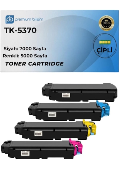 Tk-5370 Uyumlu Toner Seti - Kyocera Ecosys Ma3500cifx Ma3500cix Pa3500cx