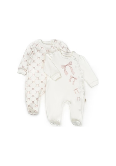 Babycosy Organic Wear Bebek 2li Tulum %100 Organik Pamuk , Bebek - Yenidoğan- Csy8148 Powder