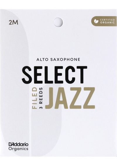 D\'addario Woodwinds Organic Select Jazz Alto Saksafon Kamışı No:2 Medium