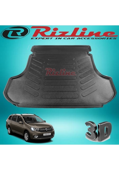 Dacia Logan Mcv 3D Bagaj Havuzu Paspası 2013 Sonrası Rizline N11.9909