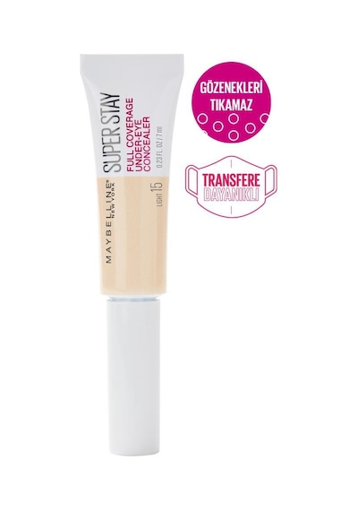 Maybelline New York Super Stay Full Coverage Concealer Kapatıcı 15 Light