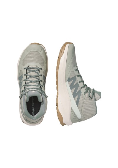 Salomon Salomon Outscape Mid Gore-tex Kadın Bej Bot Njsw
