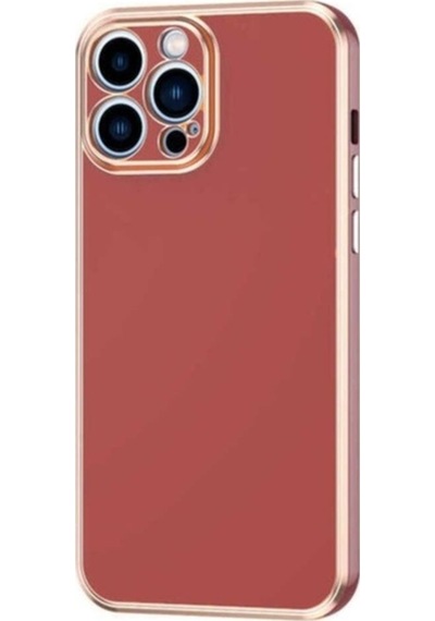 Apple Uyumlu iPhone 12 Pro Max Kılıf Zore Bark Kapak Kahverengi